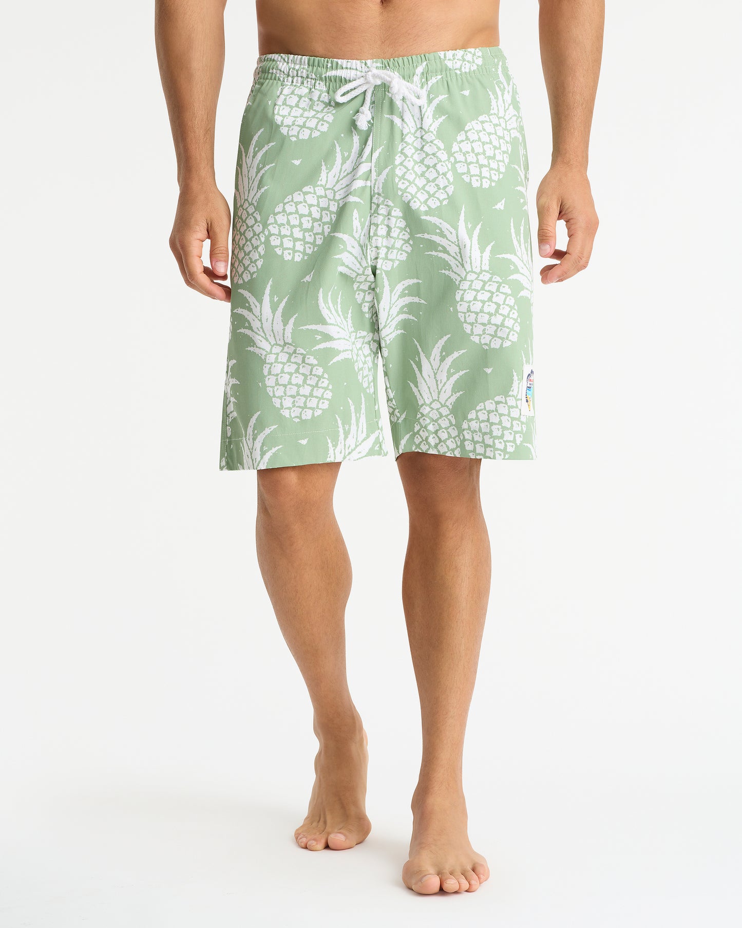 Mens - Classic Shorts - Pineapples Mint