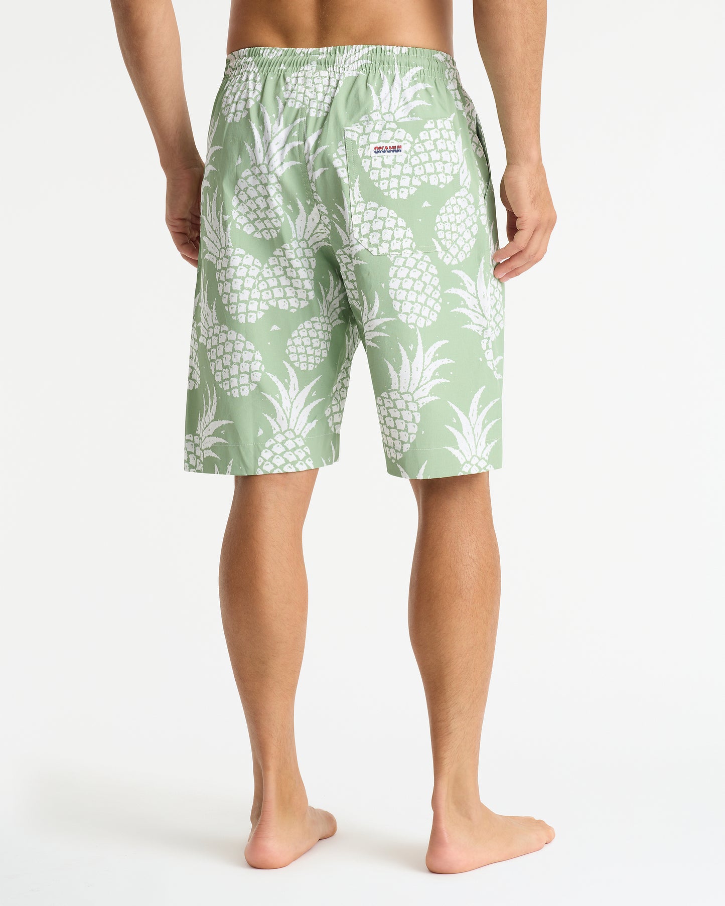 Mens - Classic Shorts - Pineapples Mint