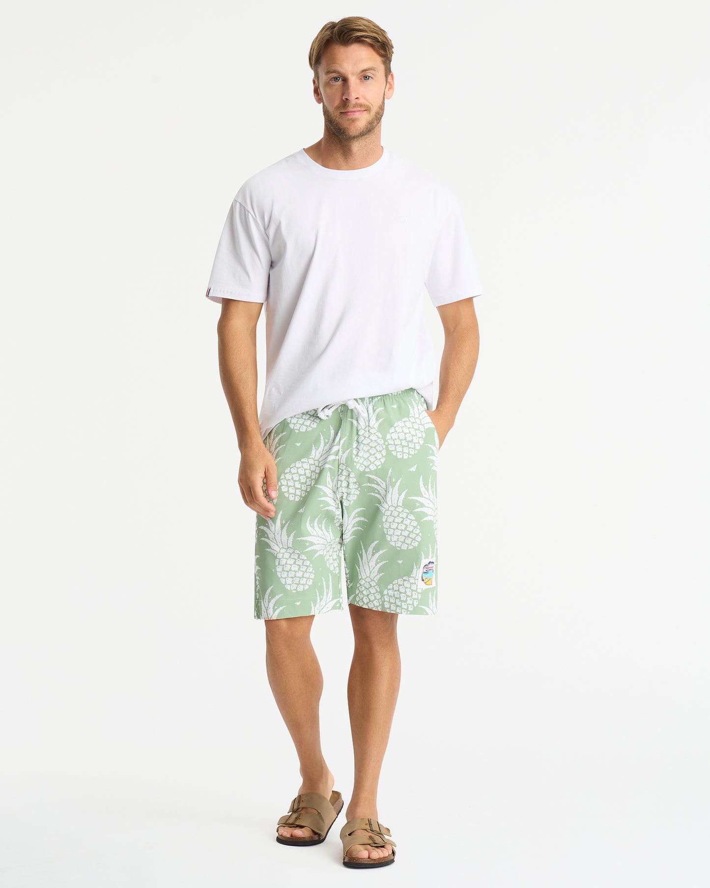 Mens - Classic Shorts - Pineapples Mint