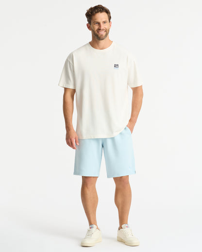 Mens - Ripple Boxy T'Shirt - Washed White