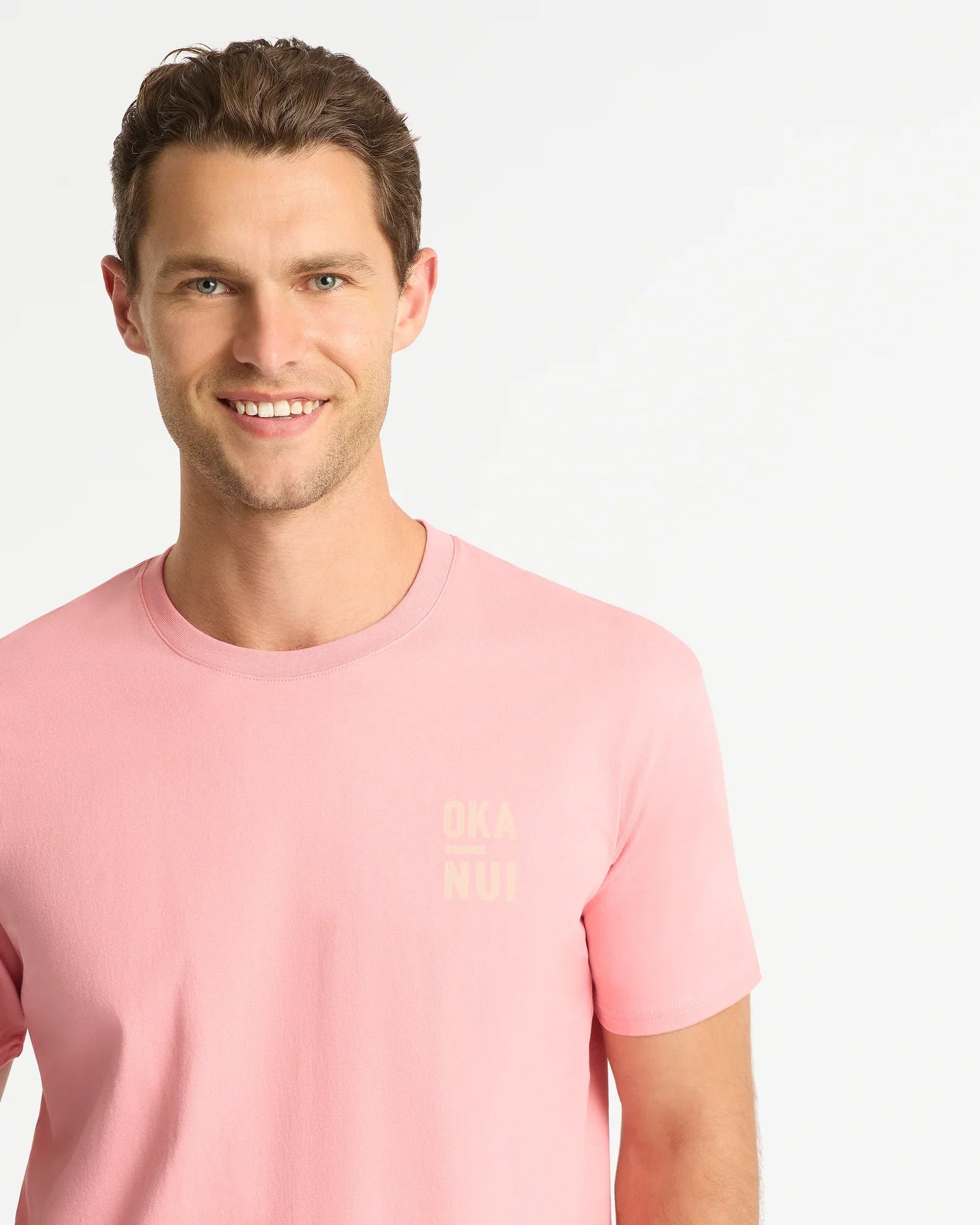 Mens Stack T'Shirt - Rose