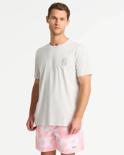 Mens Bayview T'Shirt - Washed Grey