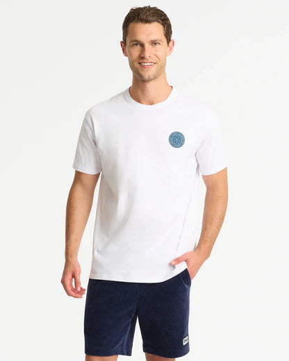 Mens Fineline T'Shirt - White