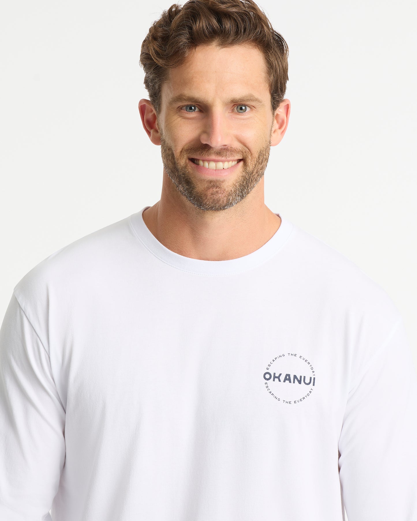 Mens - Trade LS T'Shirt - White