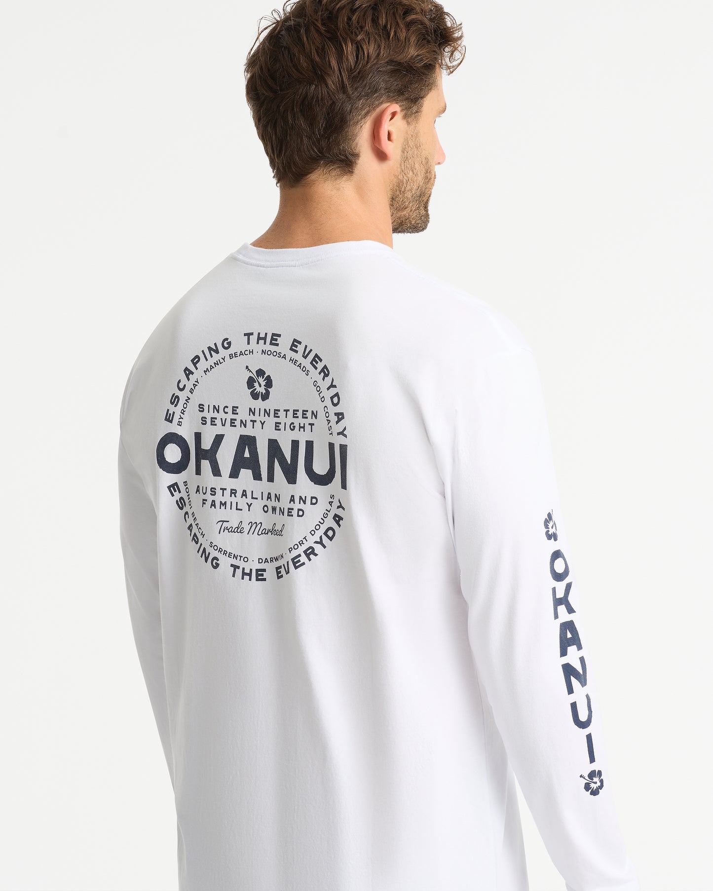 Mens - Trade LS T'Shirt - White