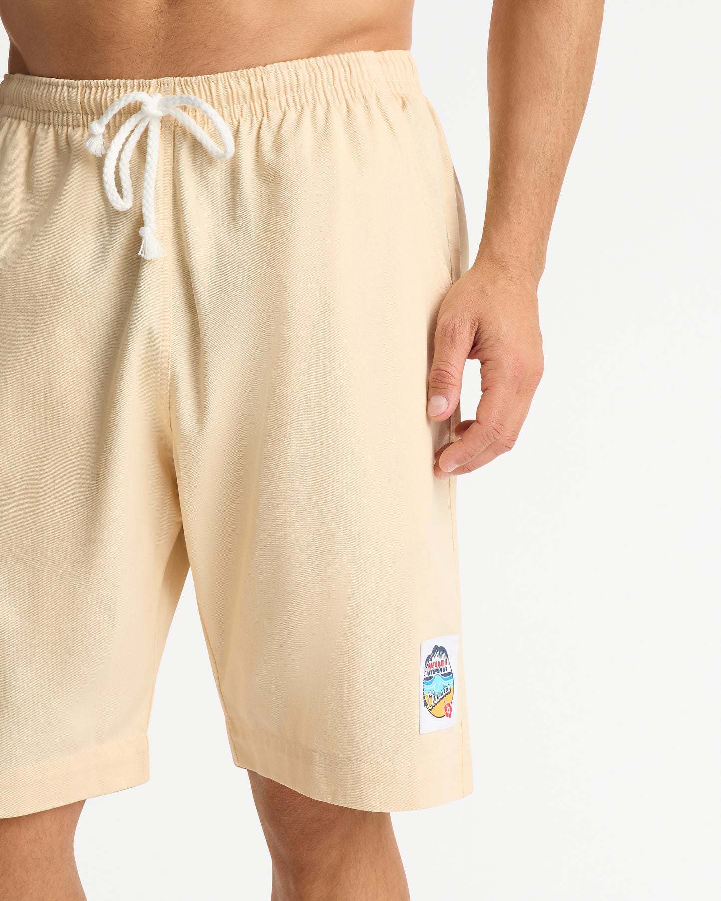 Mens - Classic Shorts - Plain Natural