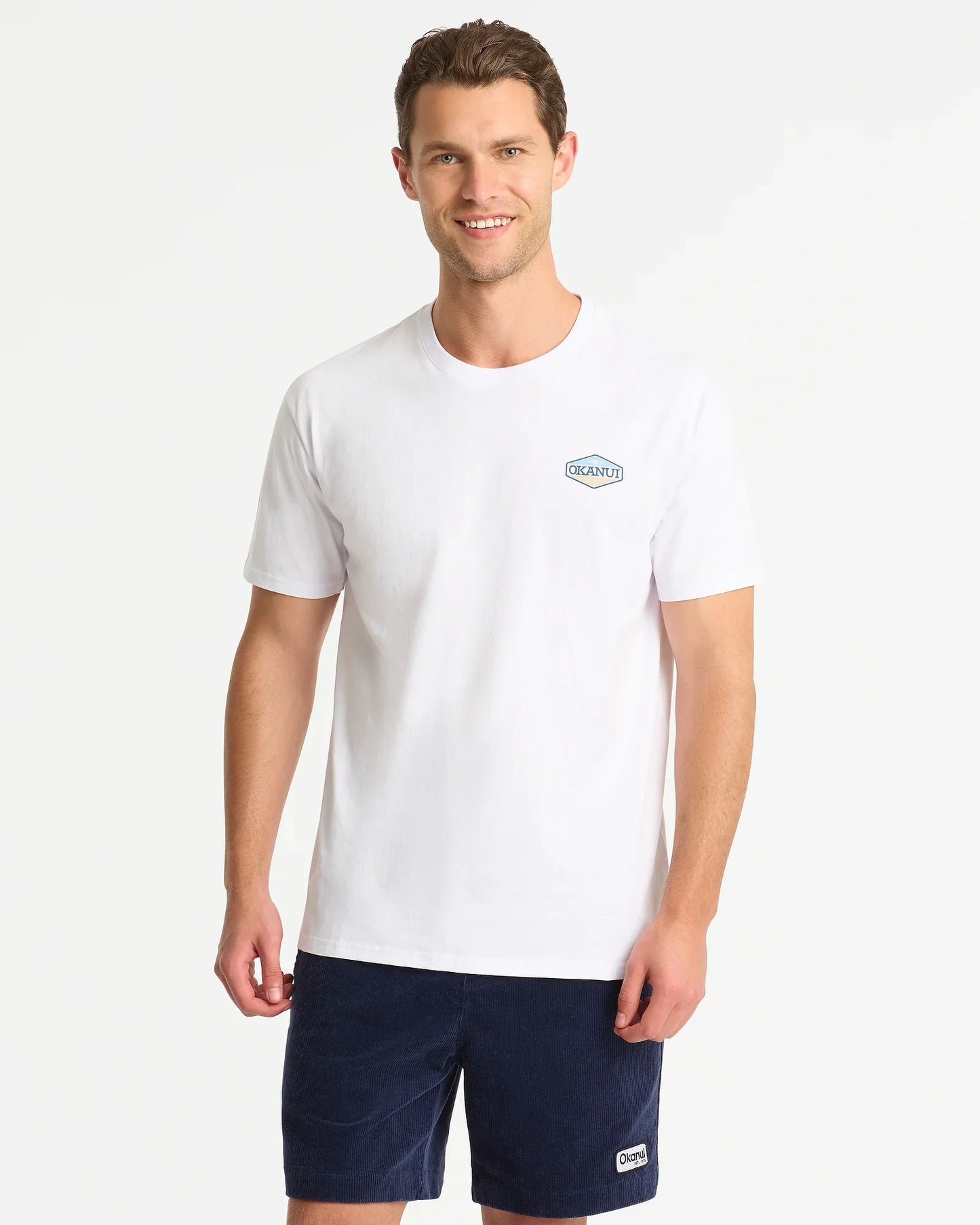 Mens Paragon T'Shirt - White Stone