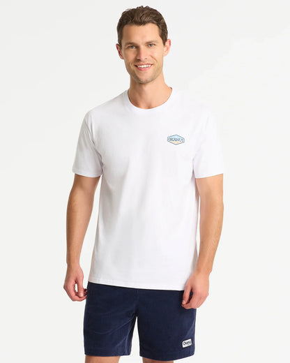Mens Paragon T'Shirt - White Stone