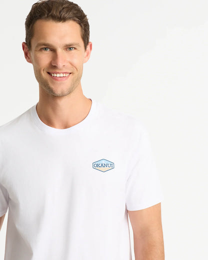 Mens Paragon T'Shirt - White Stone