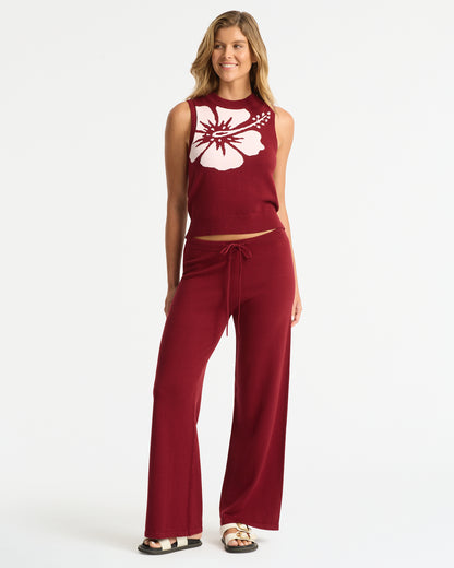 Sloane Knit Vest - Sienna Pink