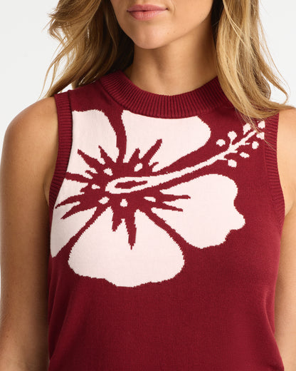 Sloane Knit Vest - Sienna Pink
