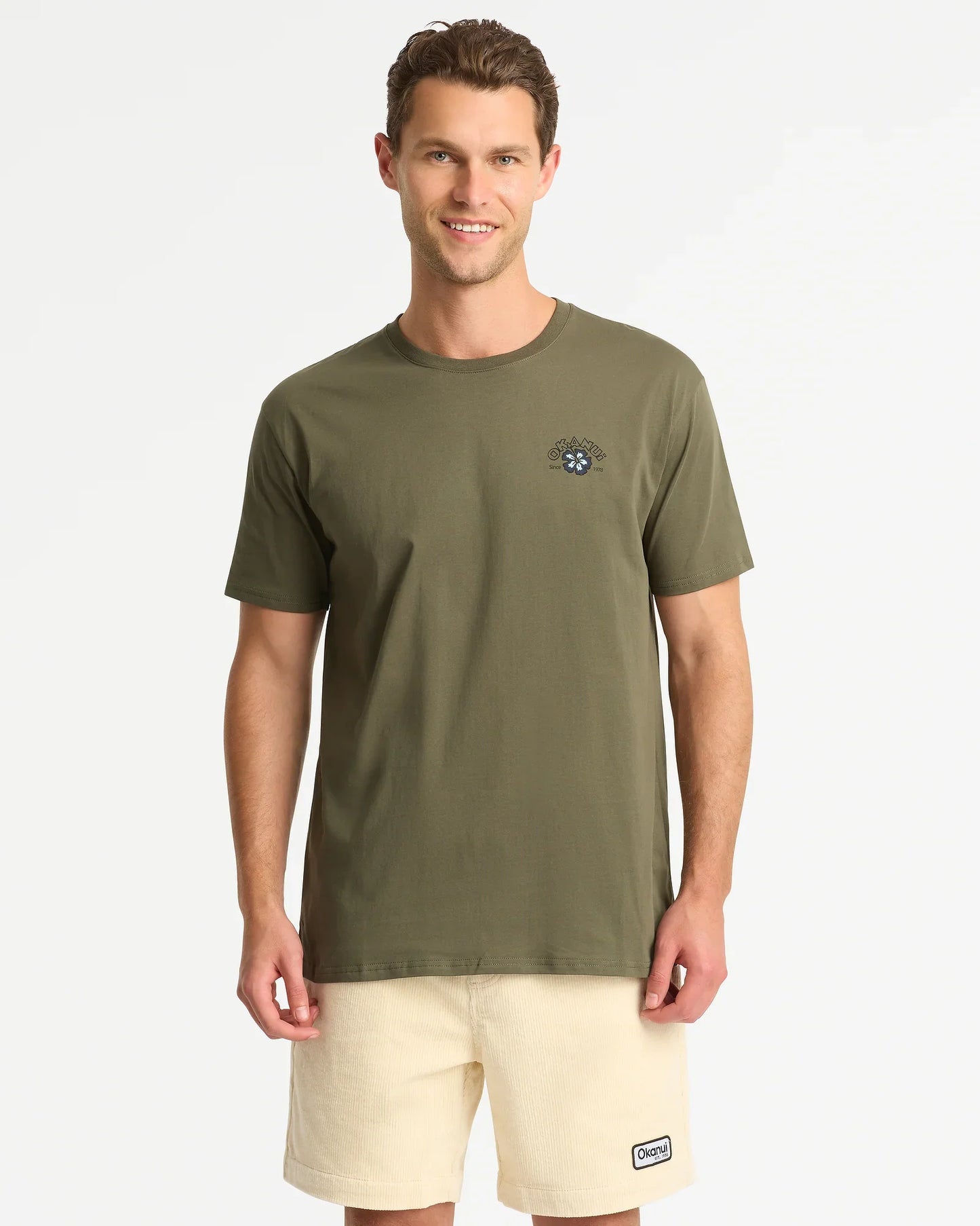 Mens Pacific T'Shirt - Olive