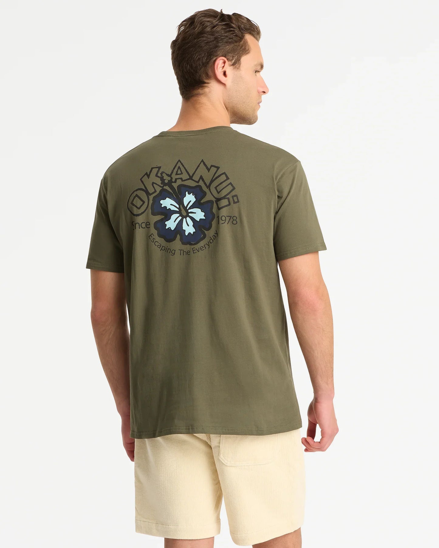 Mens Pacific T'Shirt - Olive