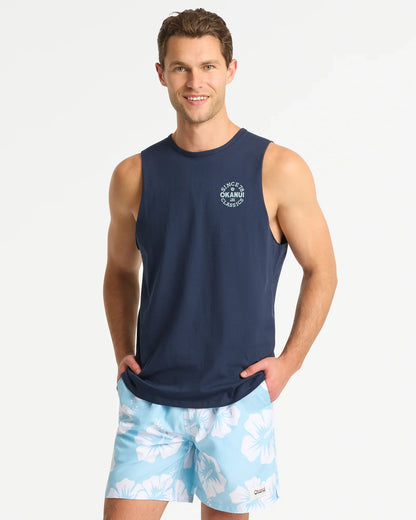Mens Ikon Tank - Navy
