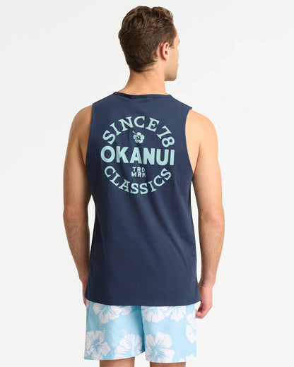 Mens Ikon Tank - Navy