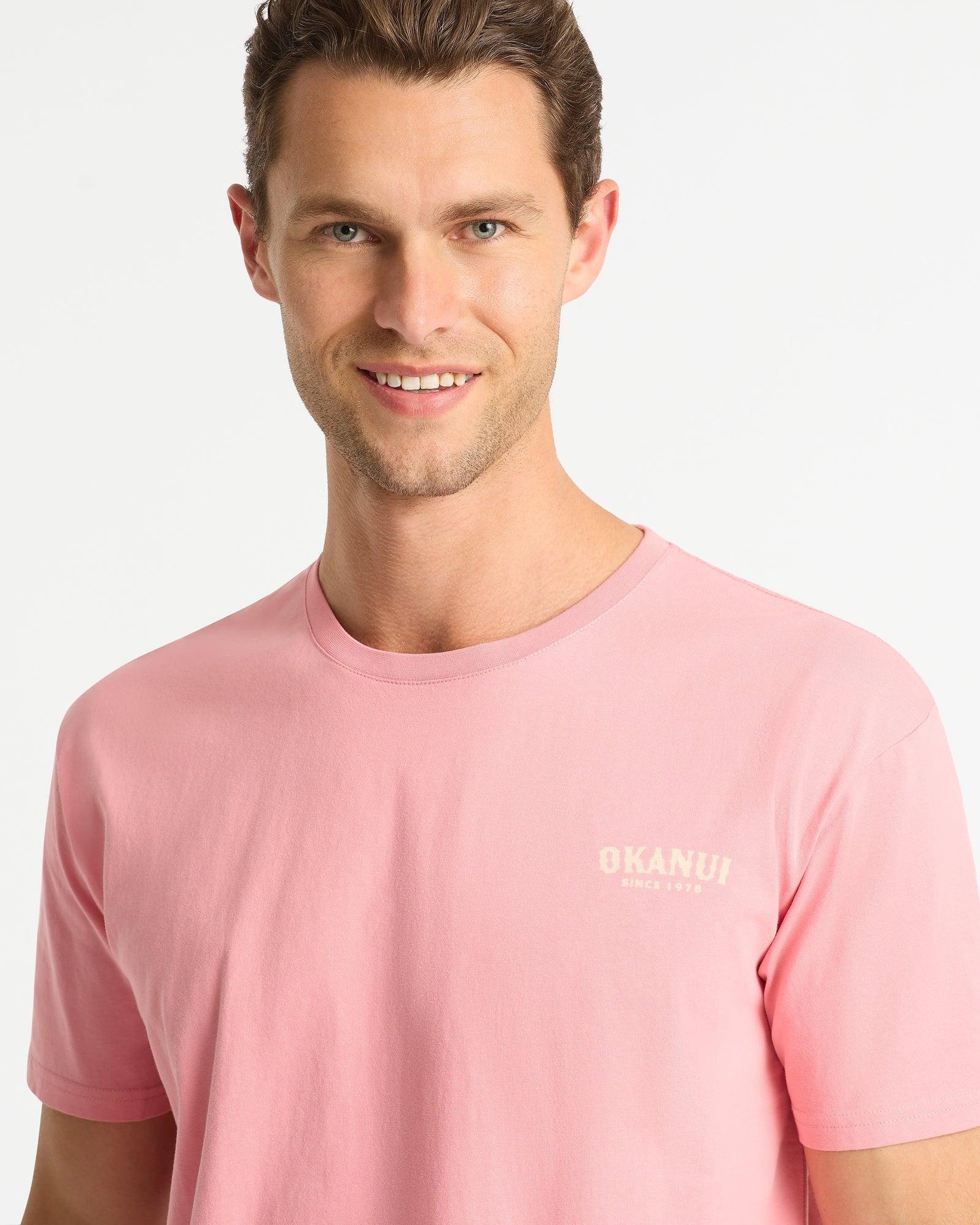 Mens Austin T-Shirt - Rose
