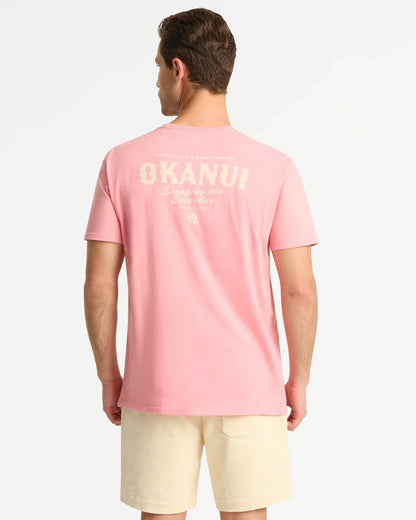 Mens Austin T-Shirt - Rose