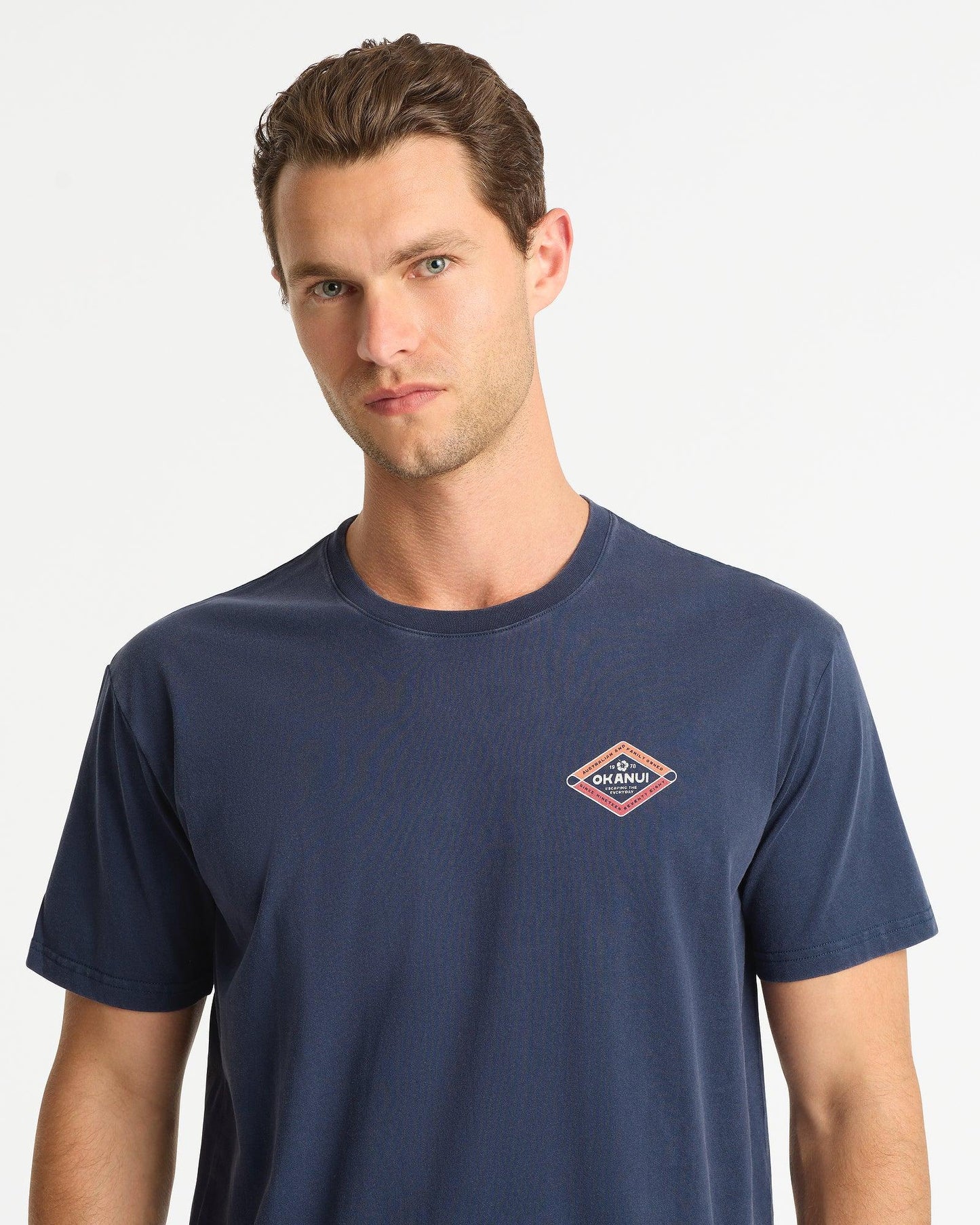 Mens Prism T-Shirt - Washed Navy