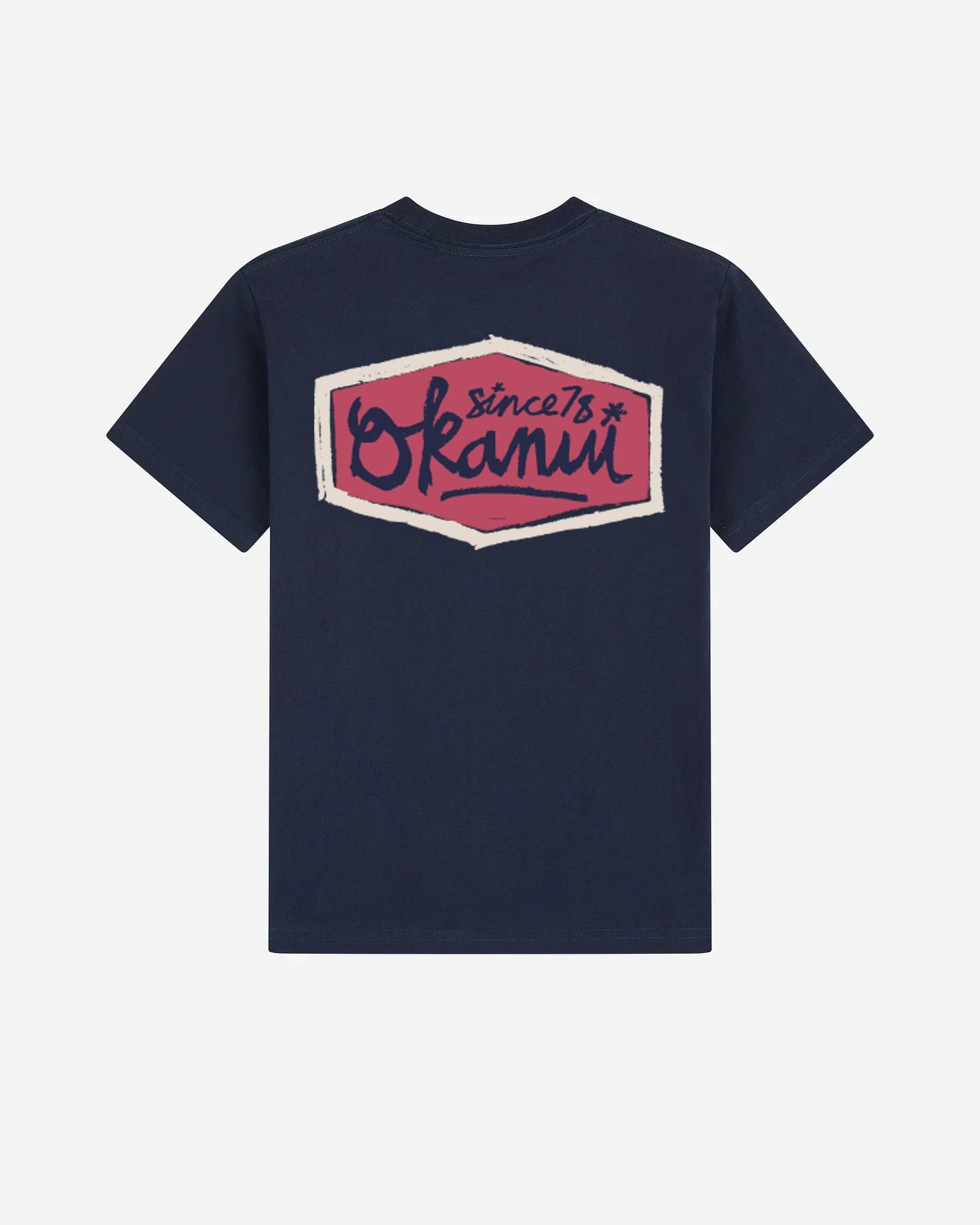 Boys Script T'Shirt - Navy