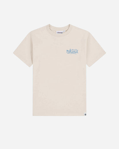 Boys Script T'Shirt - Stone