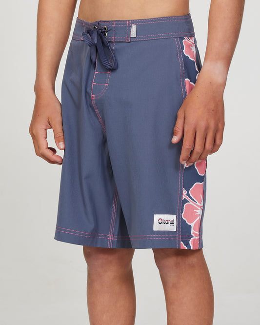 Boys - Boardrider Boardshort - Way Back When Boardrider - Iron Pink