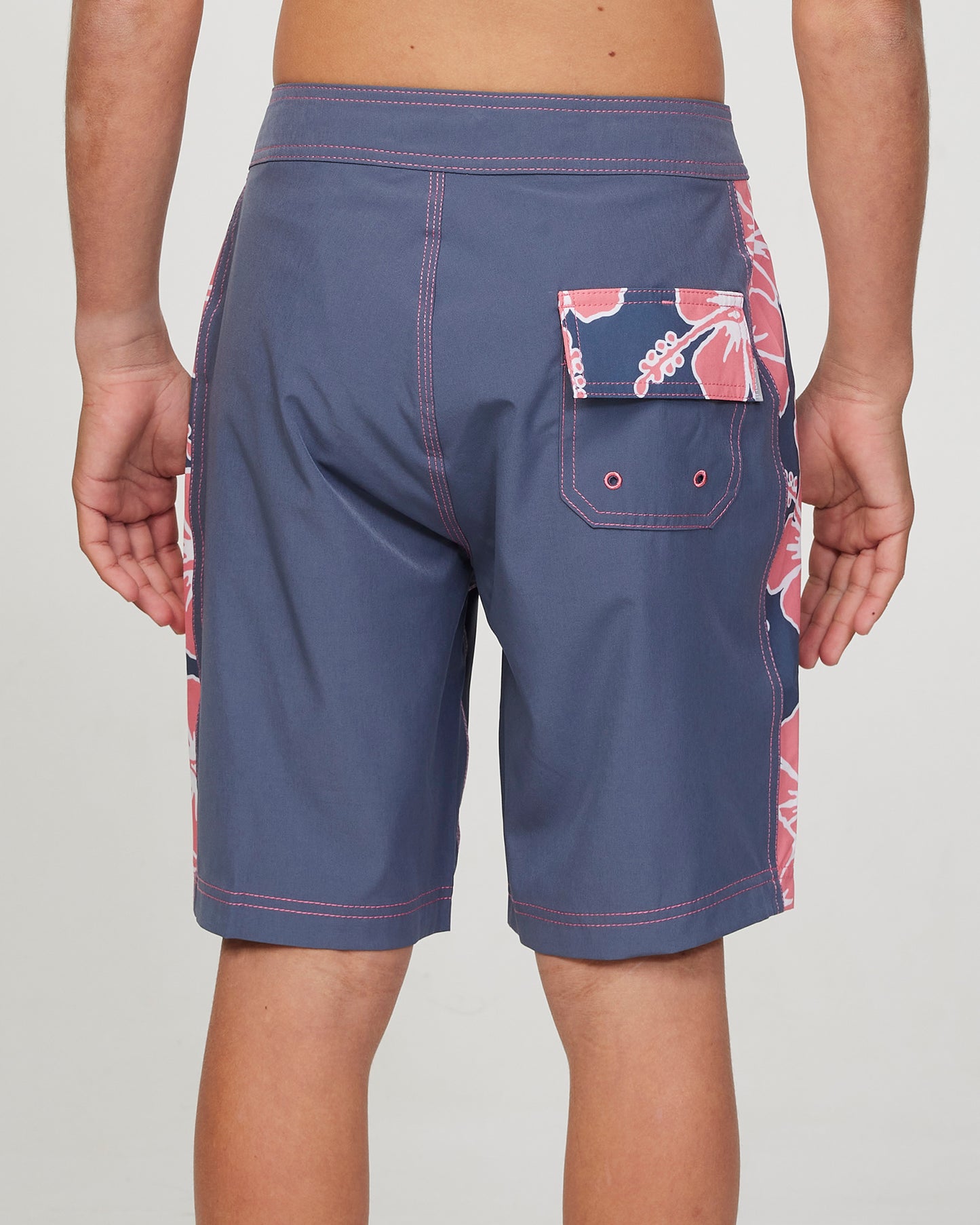 Boys - Boardrider Boardshort - Way Back When Boardrider - Iron Pink