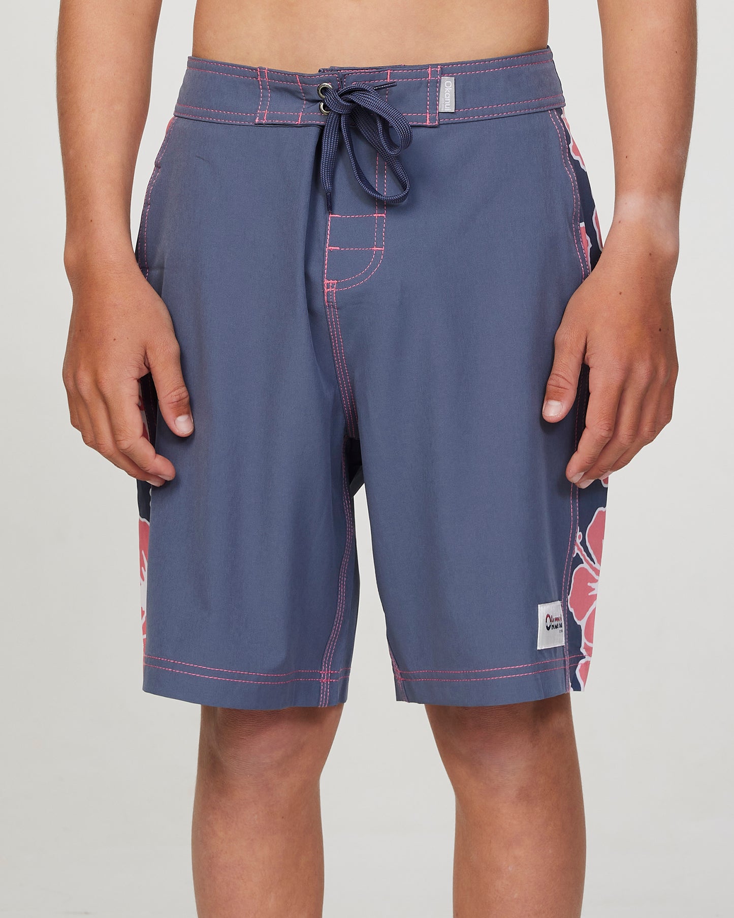 Boys - Boardrider Boardshort - Way Back When Boardrider - Iron Pink