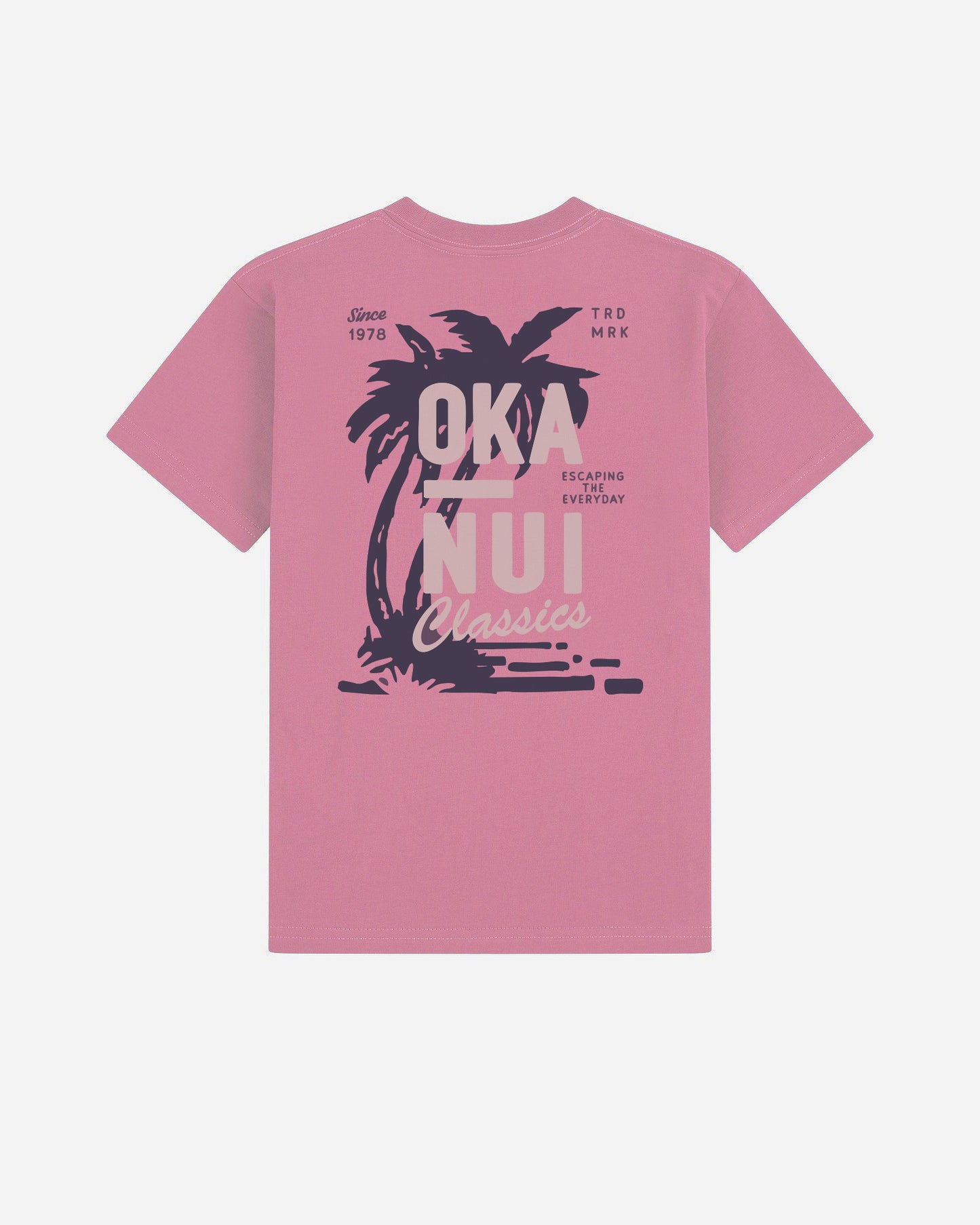 Boys Stack T'Shirt - Rose