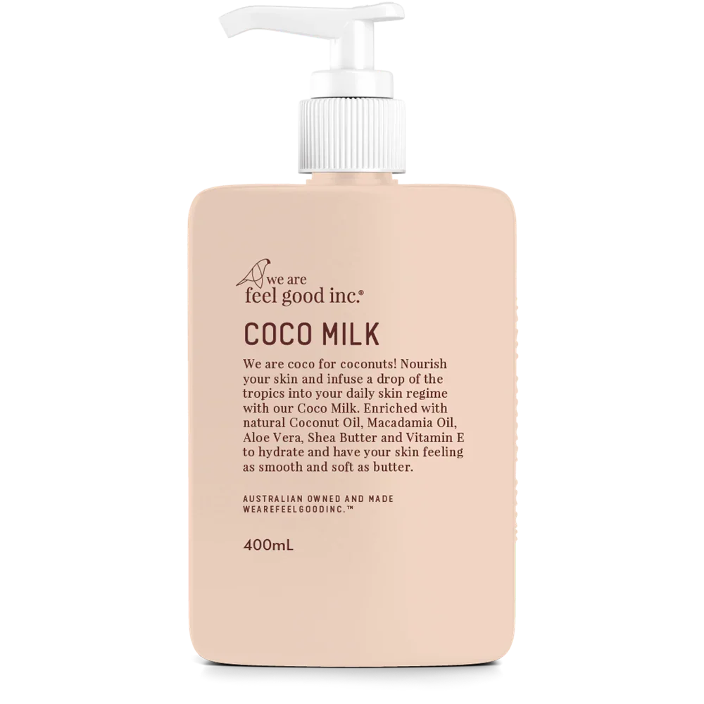 Front View of 400mL We Are Feel Good Coco Milk Moisturizing cream