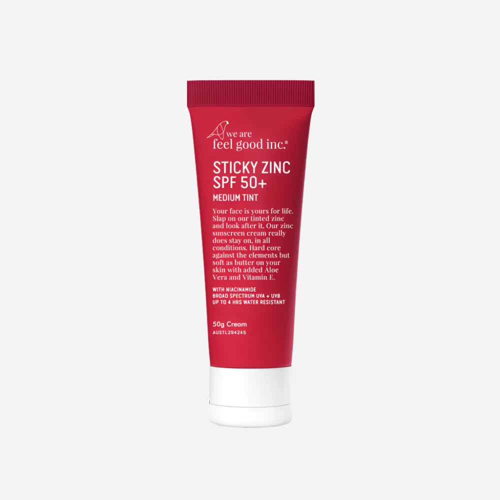 We Are Feel Good - Sticky Zinc MEDIUM TINT SPF50+ (50g)