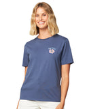 Womens - T-Shirt - Ikon - Washed Navy