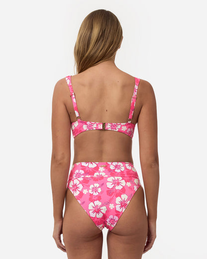 High Rise Cheeky Pant - Pop Pink