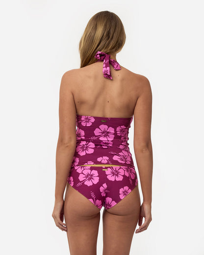 Halter Neck Tank - Berry Lilac