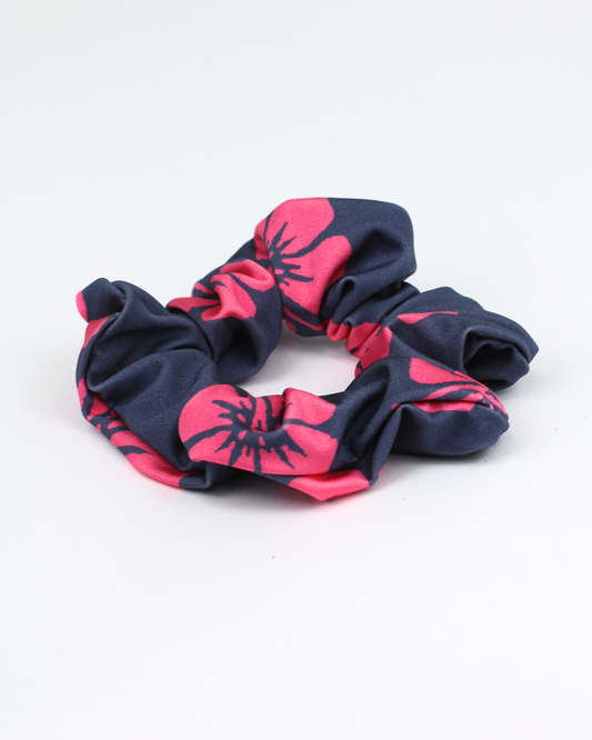 Womens - Scrunchie - Hibiscus Iron Pink