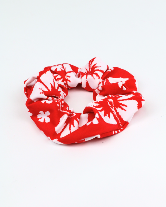 Womens - Scrunchie - Hibiscus Red