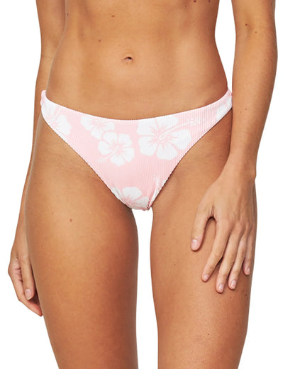 Womens - Swim Bottom - Goldie - Hibiscus Pale Pink