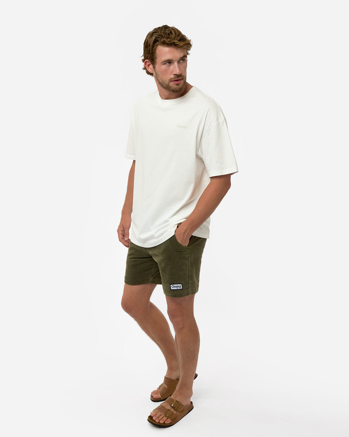 Big Iron Cord Short - Olive
