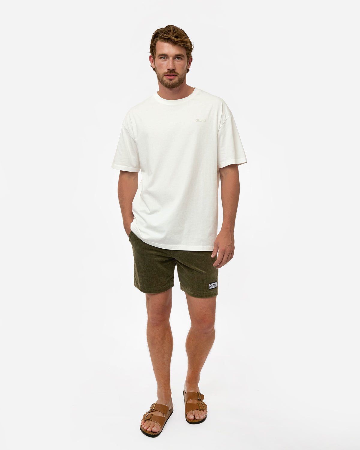 Big Iron Cord Short - Olive