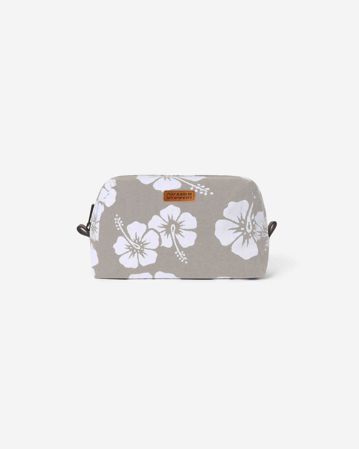 Womens - Cosmetic Bag - Hibiscus Stone