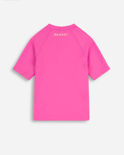 Girls Ikon Rashie Short Sleeve - Pink