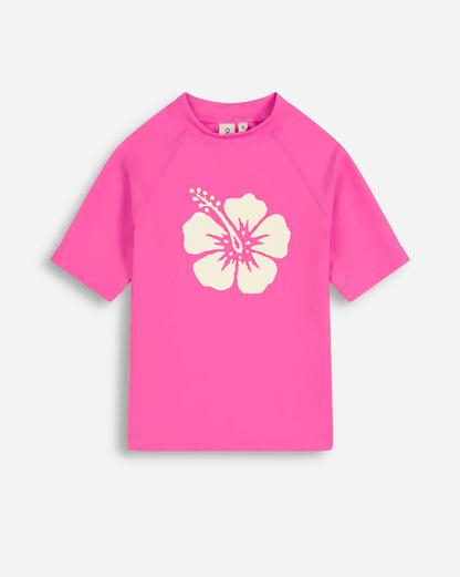 Girls Ikon Rashie Short Sleeve - Pink