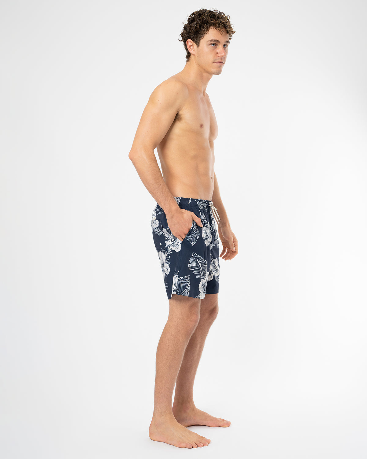 Jungle Swim Short  - Navy Stone