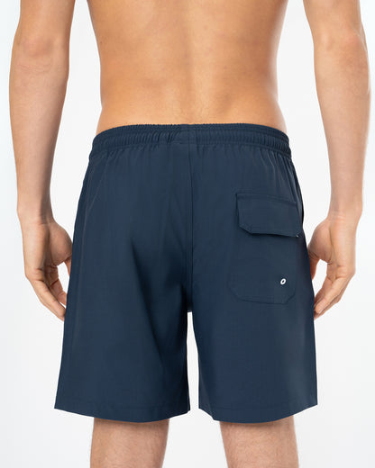 Onboard Stretch Swim Short - Navy White