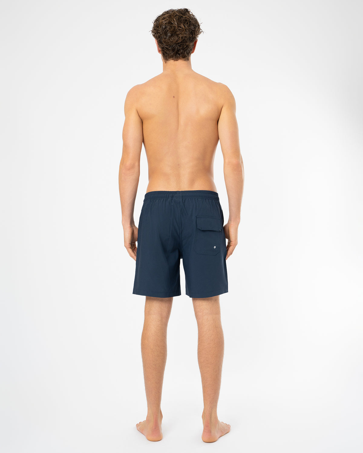 Onboard Stretch Swim Short - Navy White