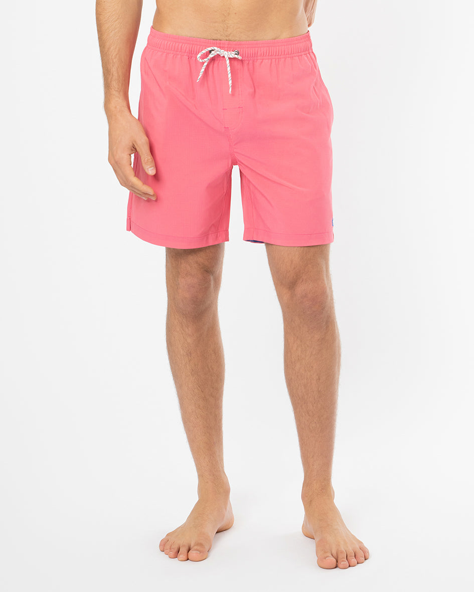 Onboard Stretch Swim Short - Pink Sea