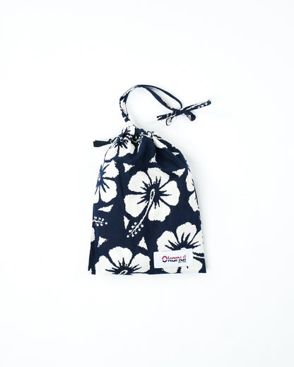 Mens Sleep Short  - Hibiscus Navy