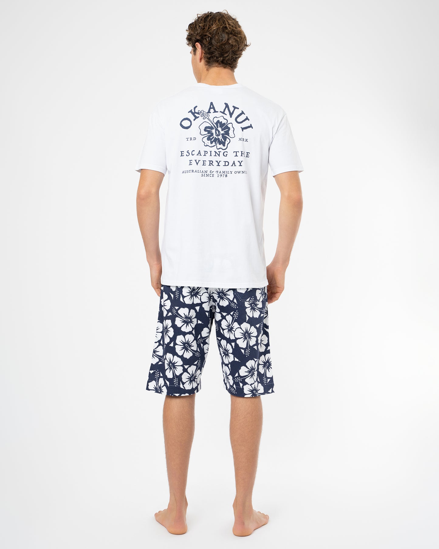 Mens Arc De Flora T'Shirt - White