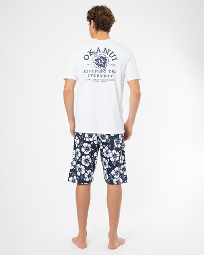 Mens Arc De Flora T'Shirt - White