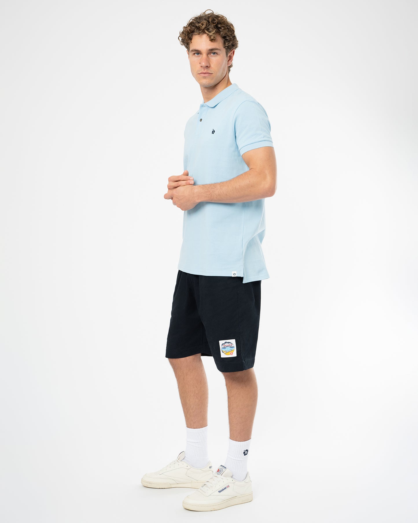 Mens Classic Polo Shirt Mens - Ice