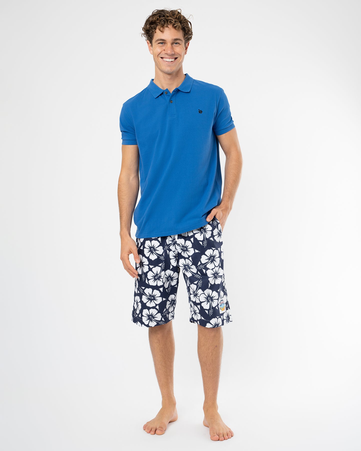 Mens Classic Polo Shirt Mens - Sea